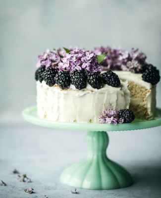 Blackberry cake